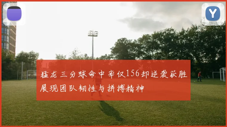 猛龙三分球命中率仅156却逆袭获胜展现团队韧性与拼搏精神